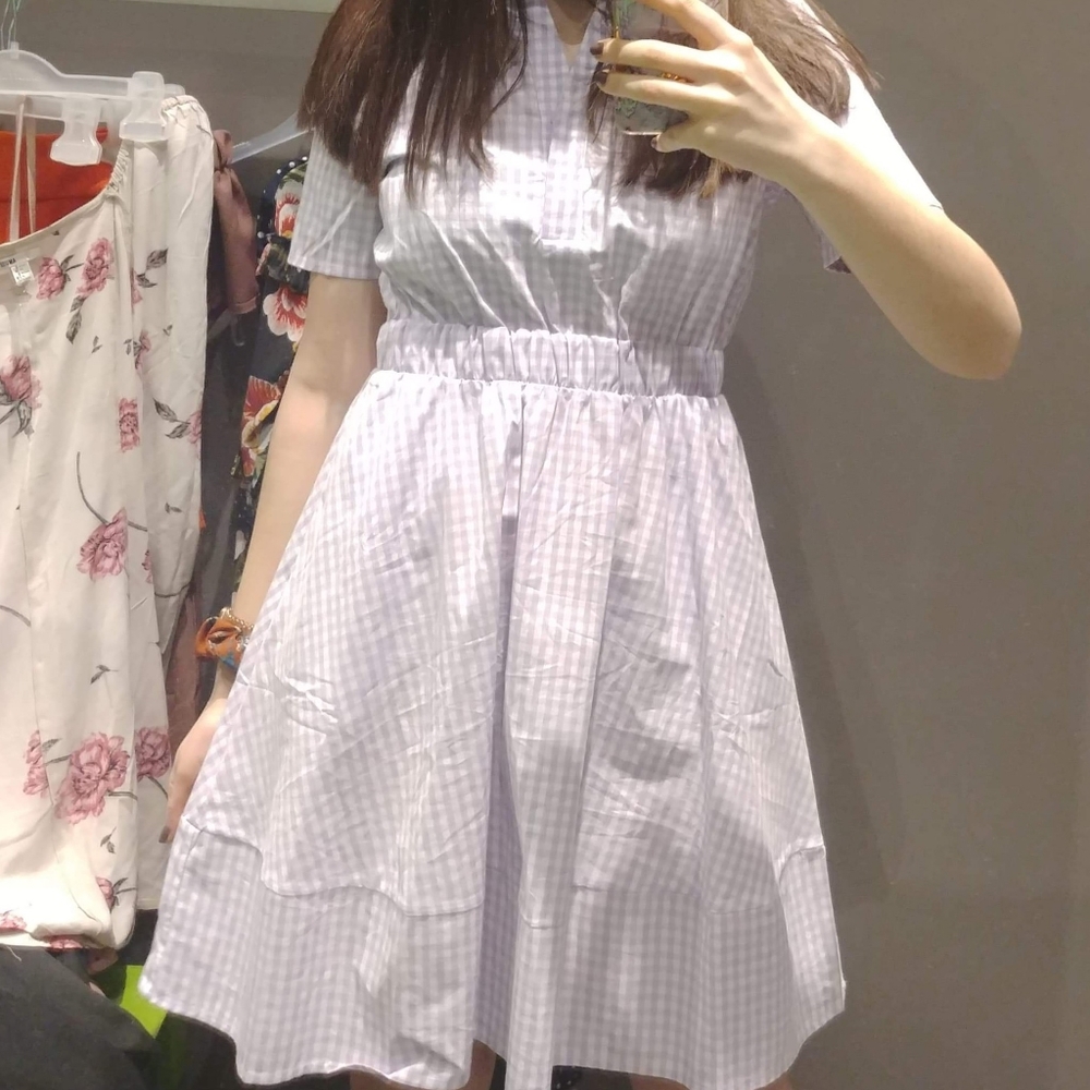 Checked Summer Dress - Picture 6 of 6
